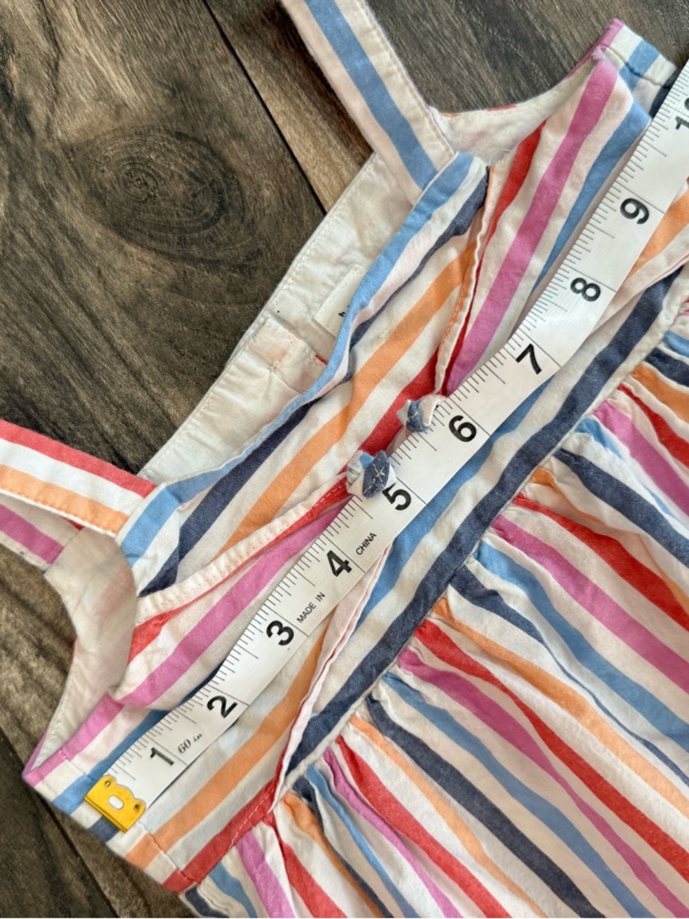 Baby Gap Multicolor Stripe Sundress, Size 5 - Picture 7 of 10
